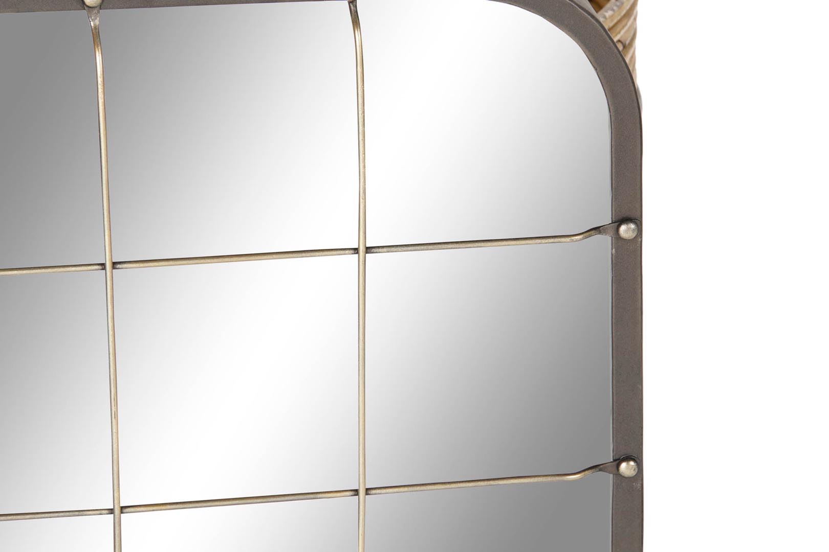 Dekodonia Espejo Metal Negro