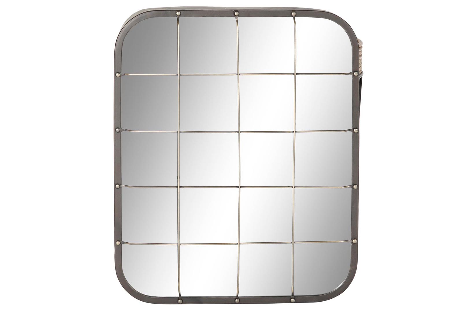 Dekodonia Espejo Metal Negro