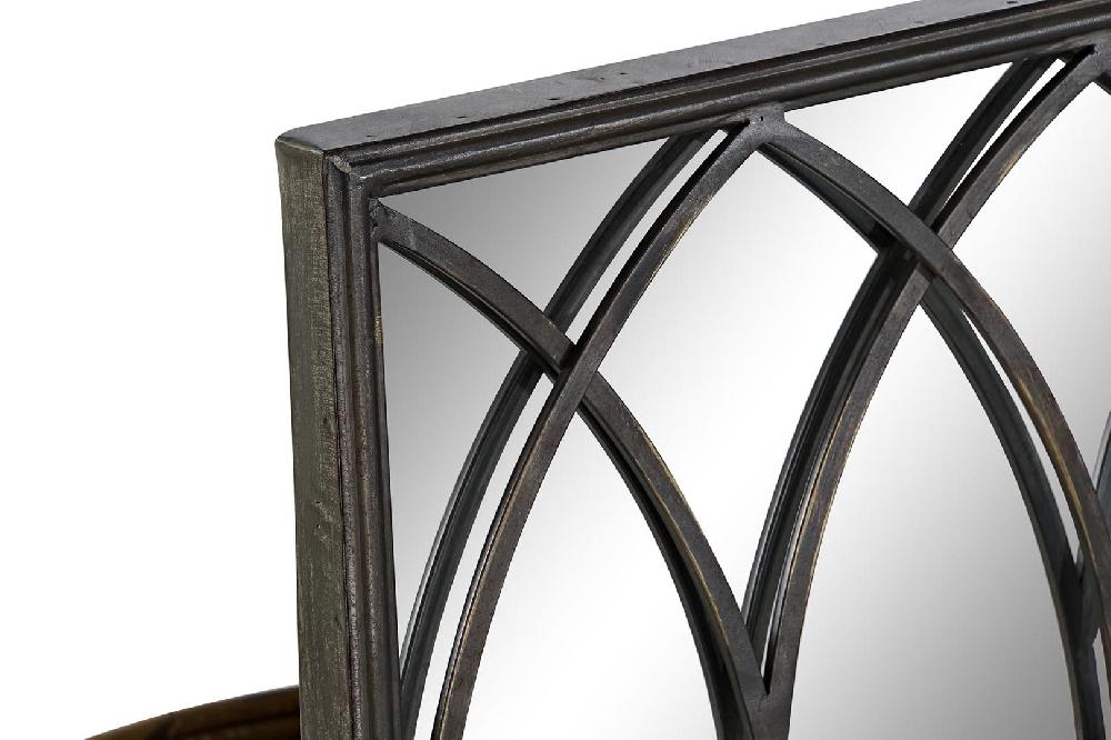 Dekodonia Espejo Metal Negro