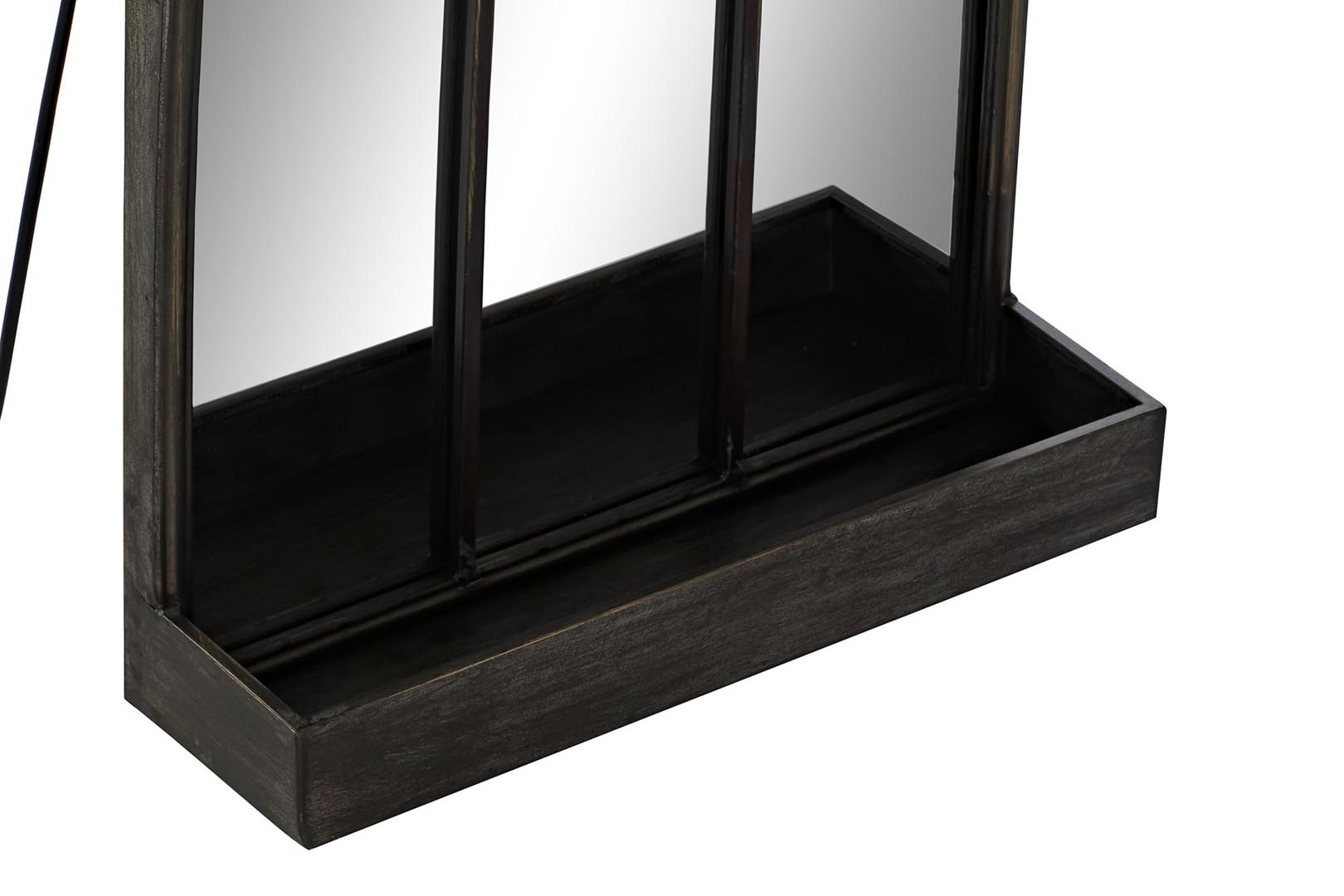 Dekodonia Espejo Metal Negro