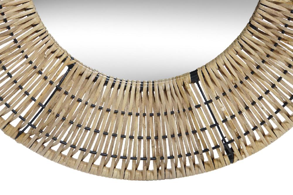 Dekodonia ESPEJO RATÁN NATURAL