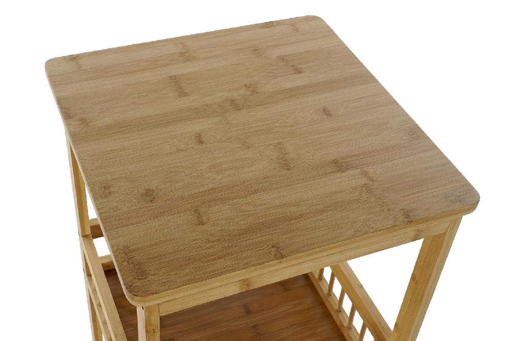 Dekodonia ESTANTERÍA BAMBÚ 3 ESTANTES