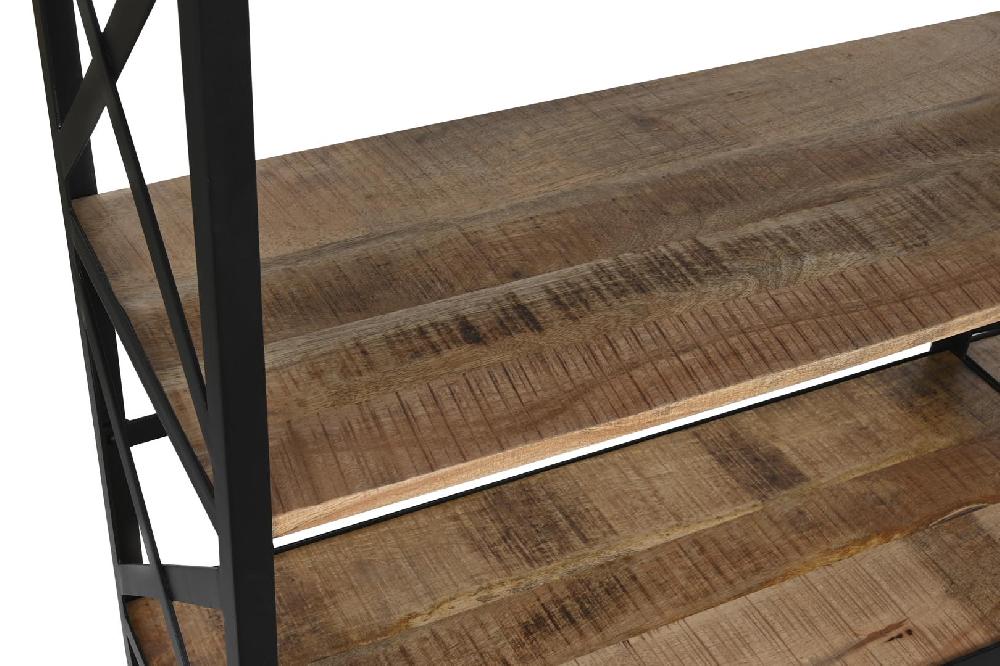 Dekodonia ESTANTERÍA MANGO CON ESCALERA