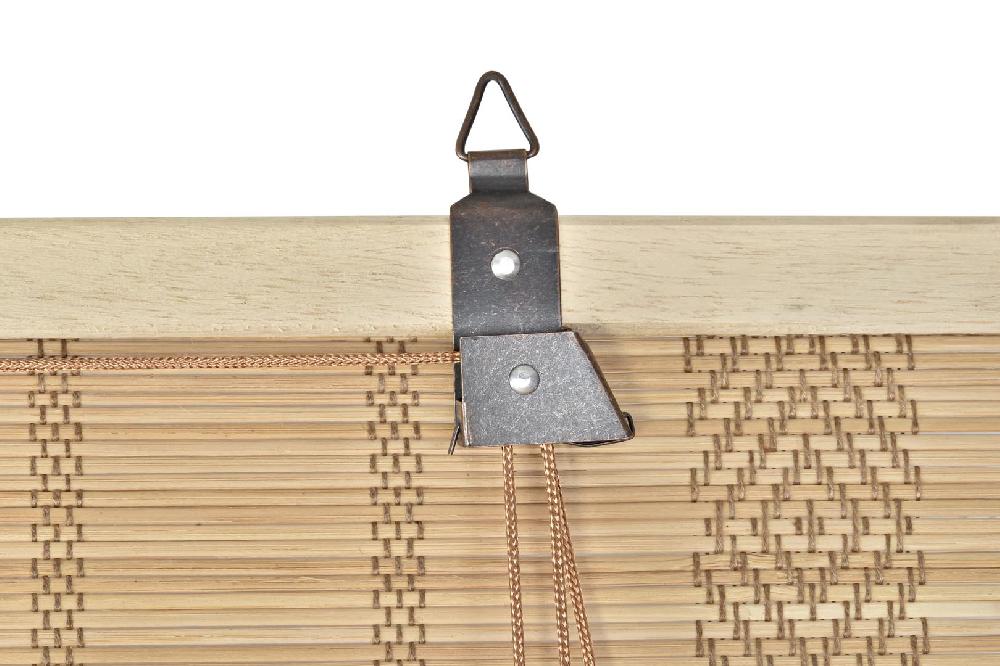 Dekodonia ESTOR BAMBÚ ENROLLABLE MARRÓN CLARO 60CM