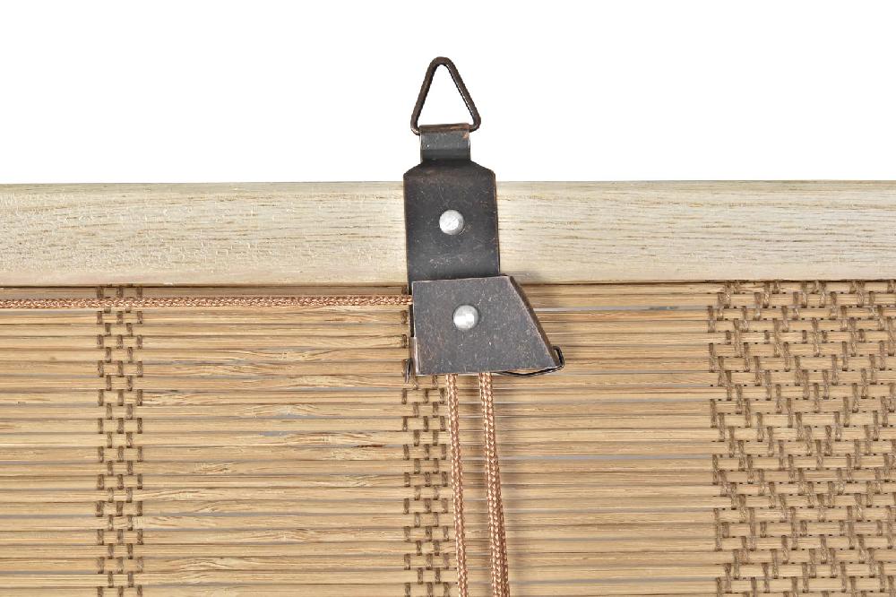 Dekodonia ESTOR BAMBÚ ENROLLABLE MARRÓN CLARO 90CM