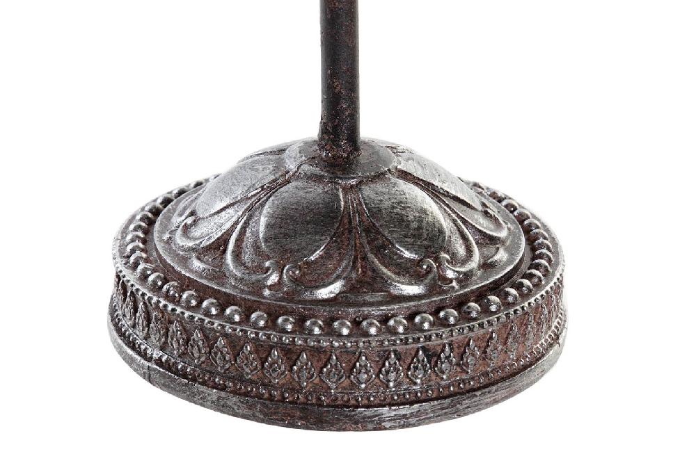 Dekodonia Figura Resina Metal Buda Marrón Oscuro