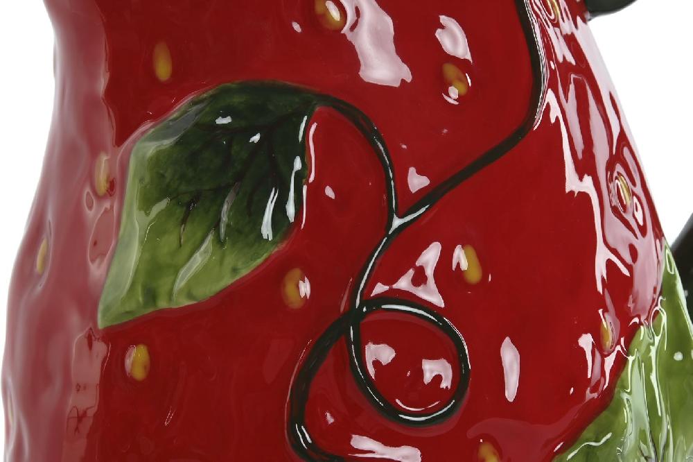 Dekodonia Jarra Gres Fresa Rojo