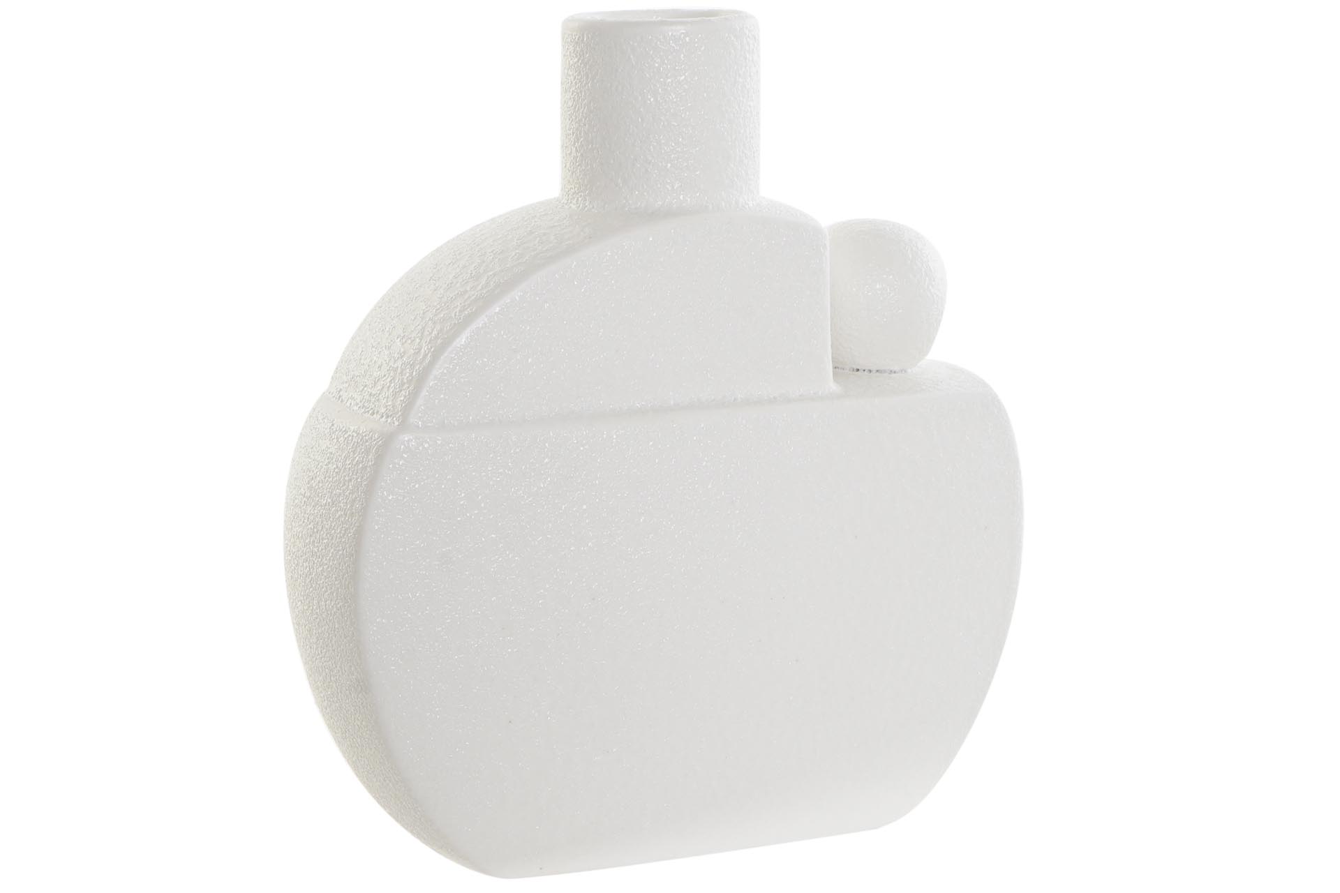 Dekodonia Jarron Ceramica 17x7x19 5 Blanco