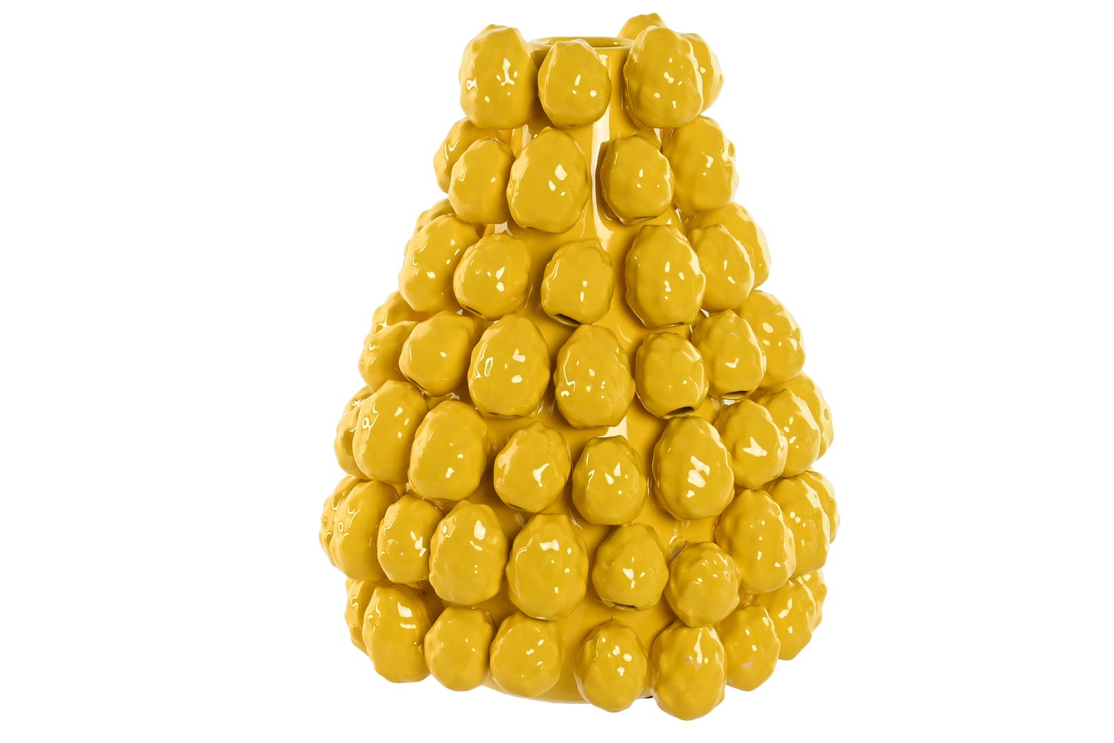 Dekodonia JARRÓN CERÁMICA FRUTA PASIÓN ALTO