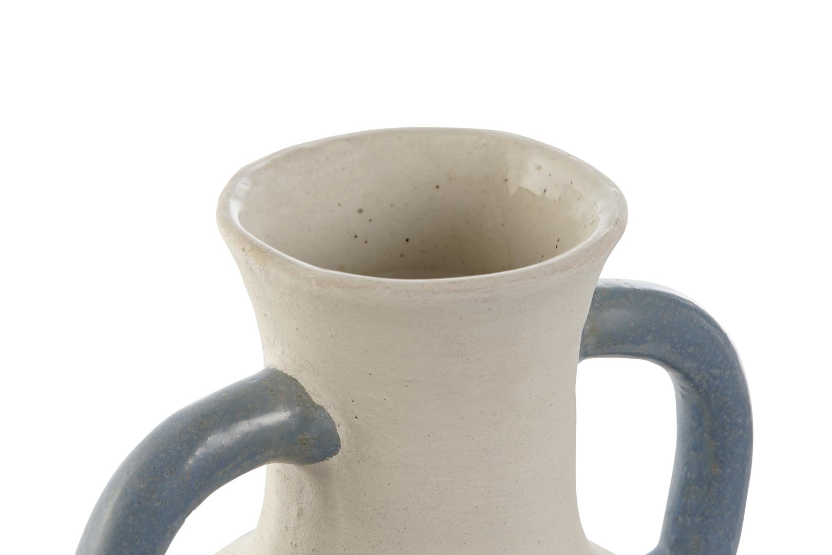 Dekodonia JARRÓN CERÁMICA RUGOSA BAJO