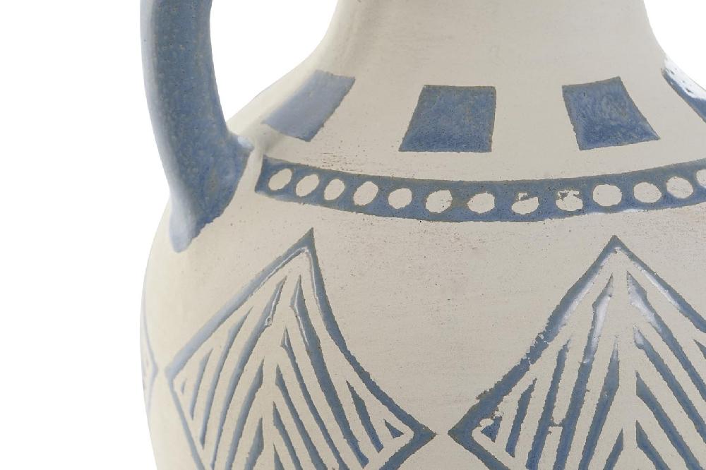 Dekodonia JARRÓN CERÁMICA RUGOSA BAJO