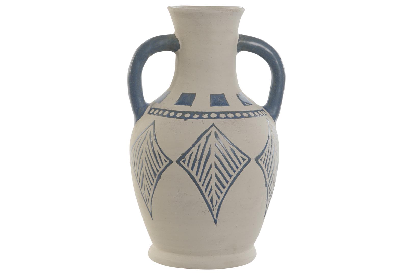 Dekodonia JARRÓN CERÁMICA RUGOSA BAJO