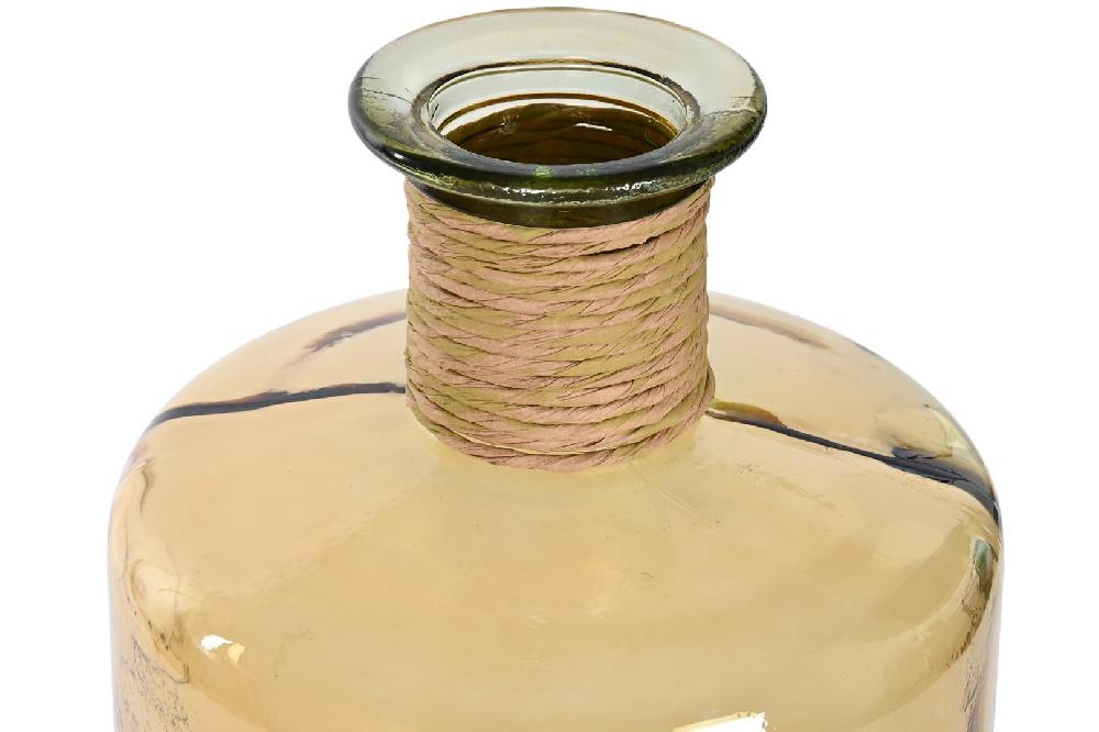 Dekodonia JARRÓN CRISTAL RECICLADO CUERDA ALTO