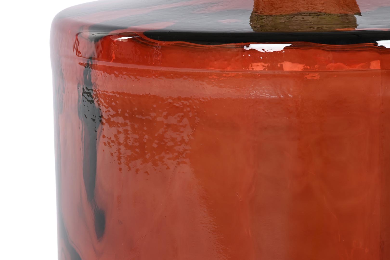 Dekodonia JARRÓN CRISTAL RECICLADO CUERDA BAJO