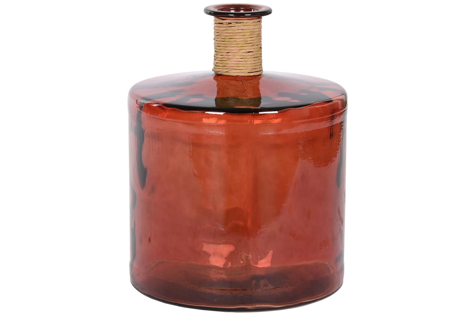 Dekodonia JARRÓN CRISTAL RECICLADO CUERDA BAJO