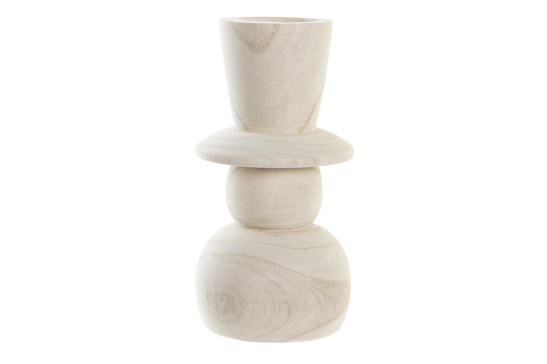 Dekodonia Jarron paulownia 14x14x27 natural marron