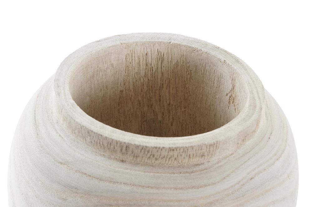 Dekodonia Jarron Paulownia 15x15x24 Natural Marron