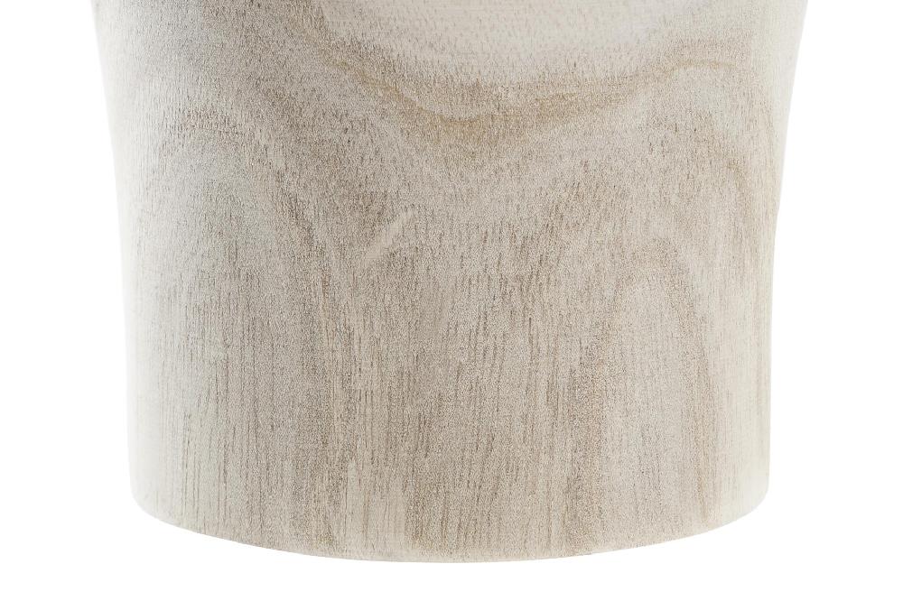 Dekodonia Jarron Paulownia 15x15x24 Natural Marron
