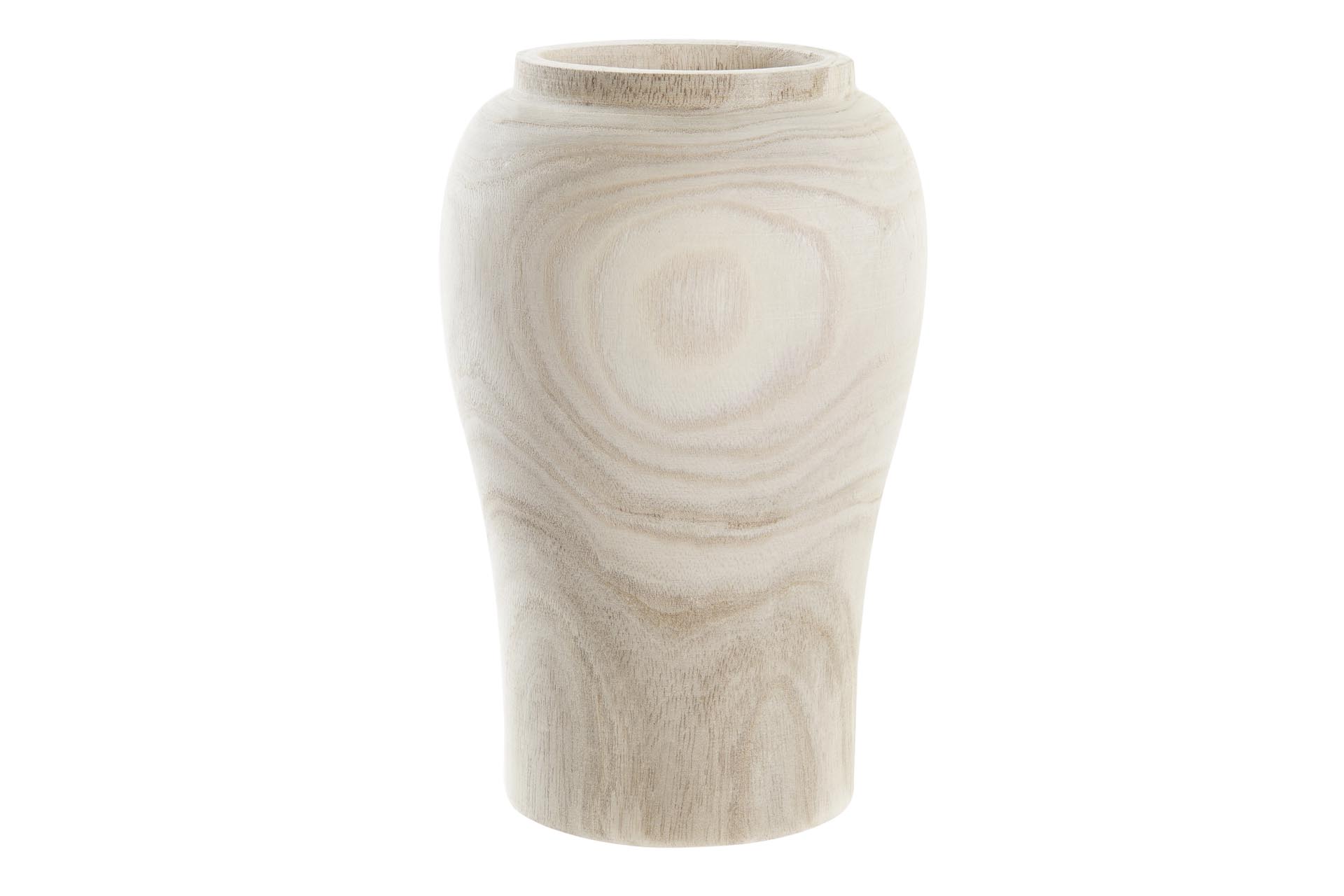 Dekodonia Jarron paulownia 15x15x24 natural marron