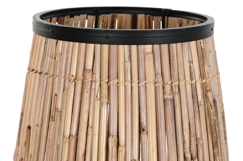 Dekodonia JARRÓN RATÁN Y METAL