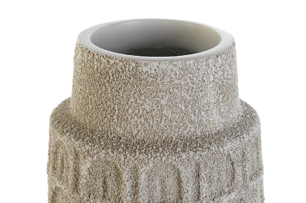 Dekodonia JARRÓN RESINA BLANCO ALTO