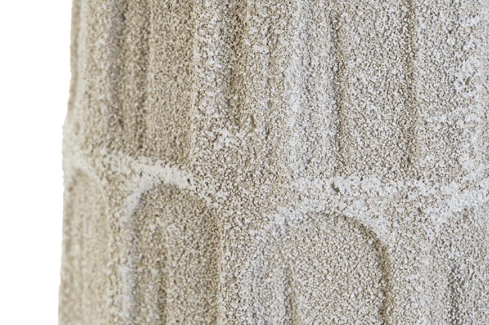 Dekodonia JARRÓN RESINA BLANCO ALTO