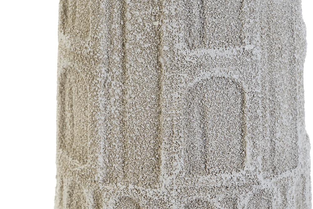 Dekodonia JARRÓN RESINA BLANCO BAJO