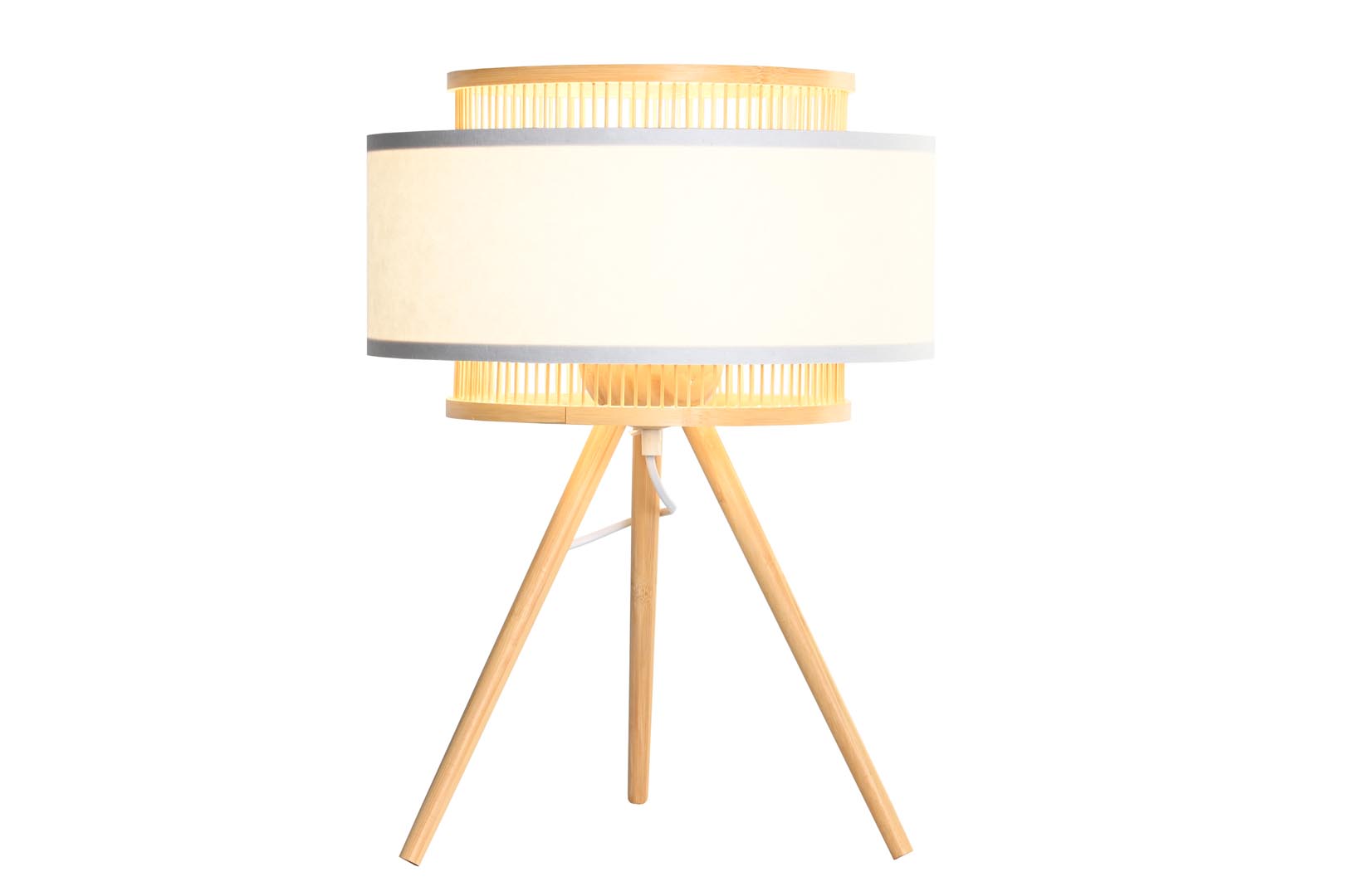 Dekodonia LÁMPARA SOBREMESA BAMBÚ