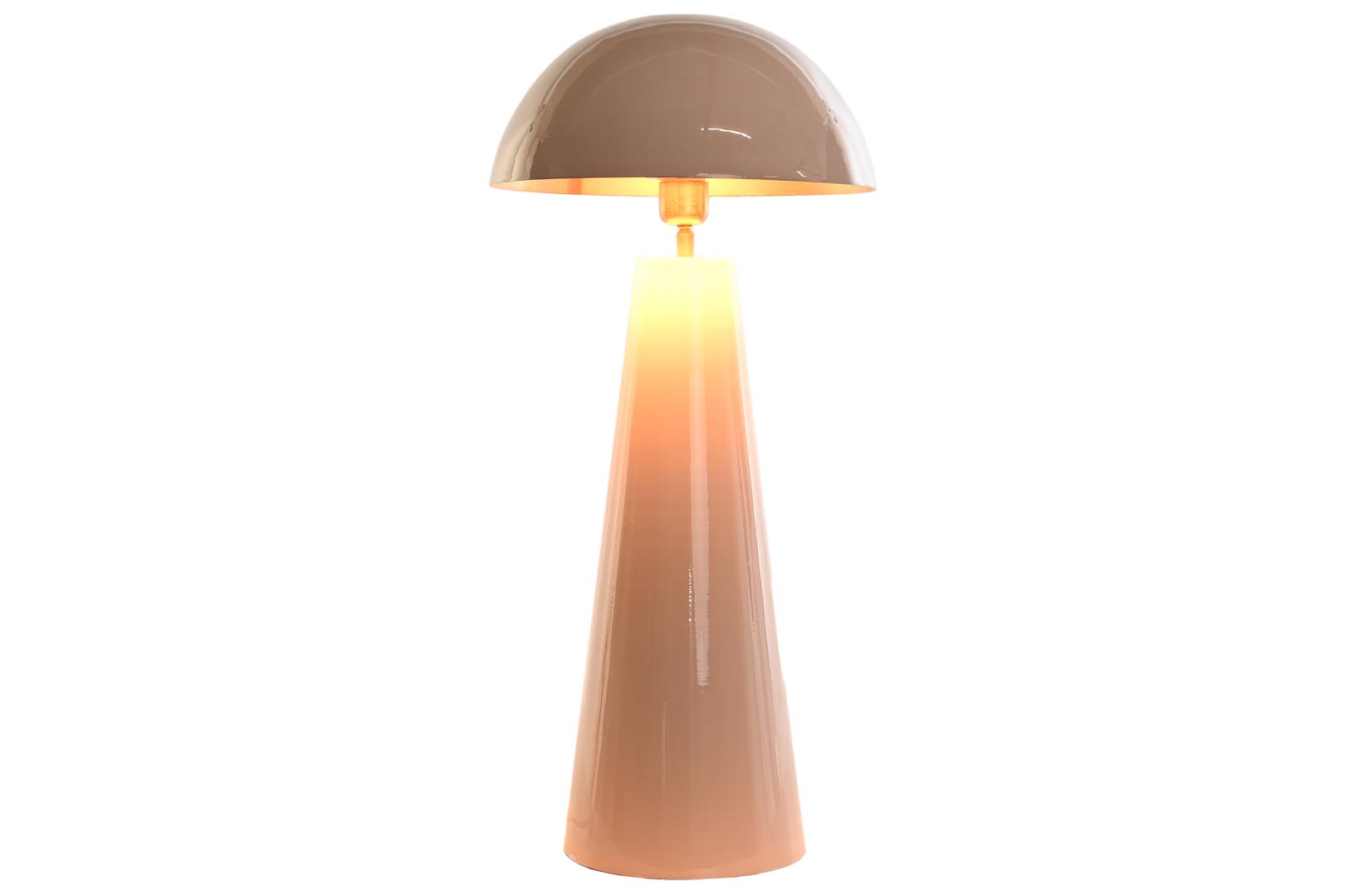 Dekodonia LÁMPARA SOBREMESA HIERRO ROSA