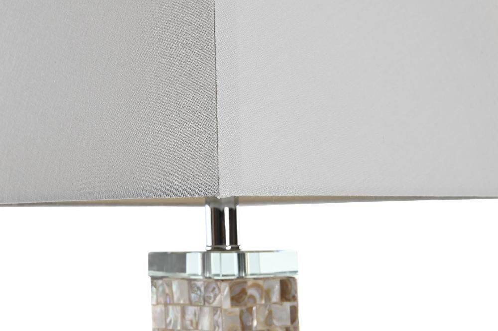 Dekodonia LÁMPARA SOBREMESA NÁCAR