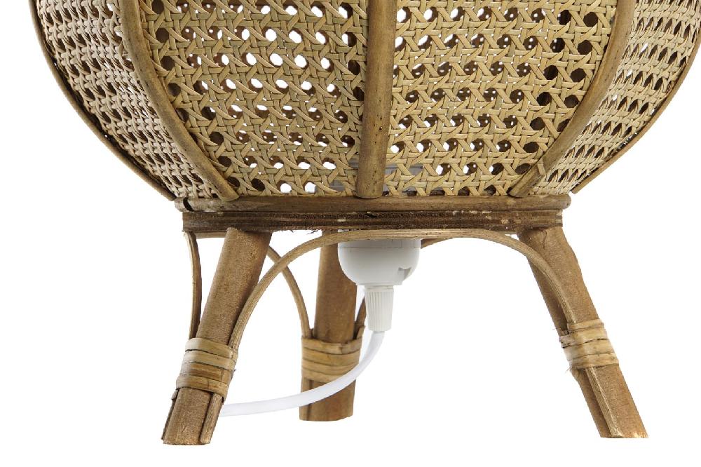 Dekodonia LÁMPARA SOBREMESA RATÁN