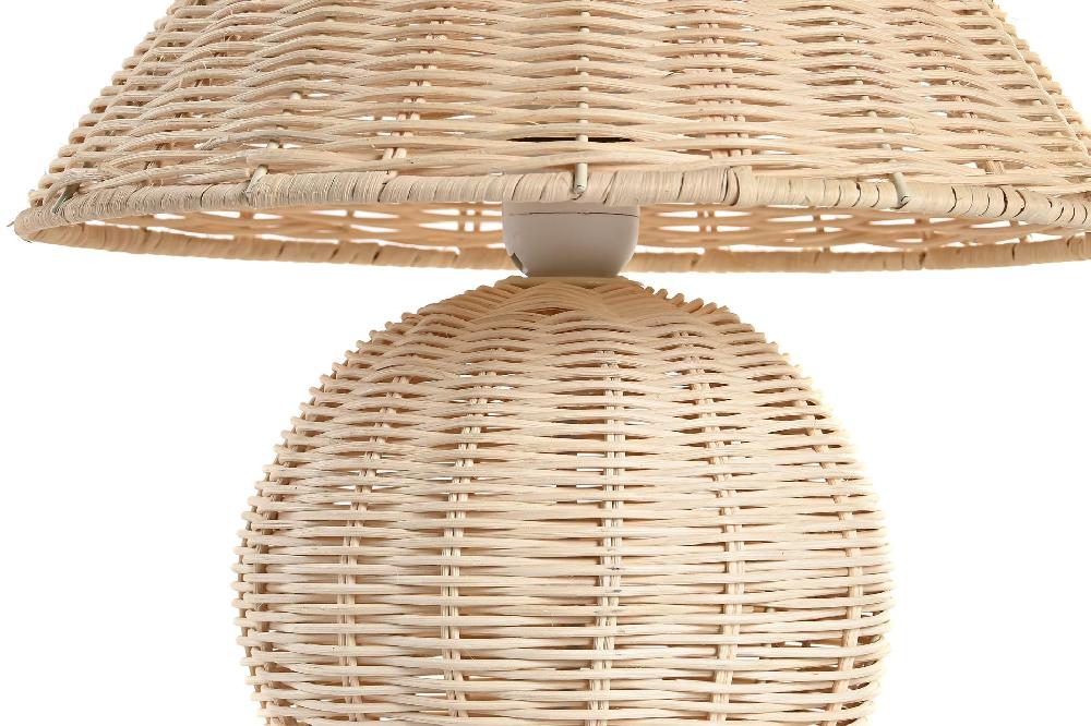 Dekodonia LÁMPARA SOBREMESA RATÁN