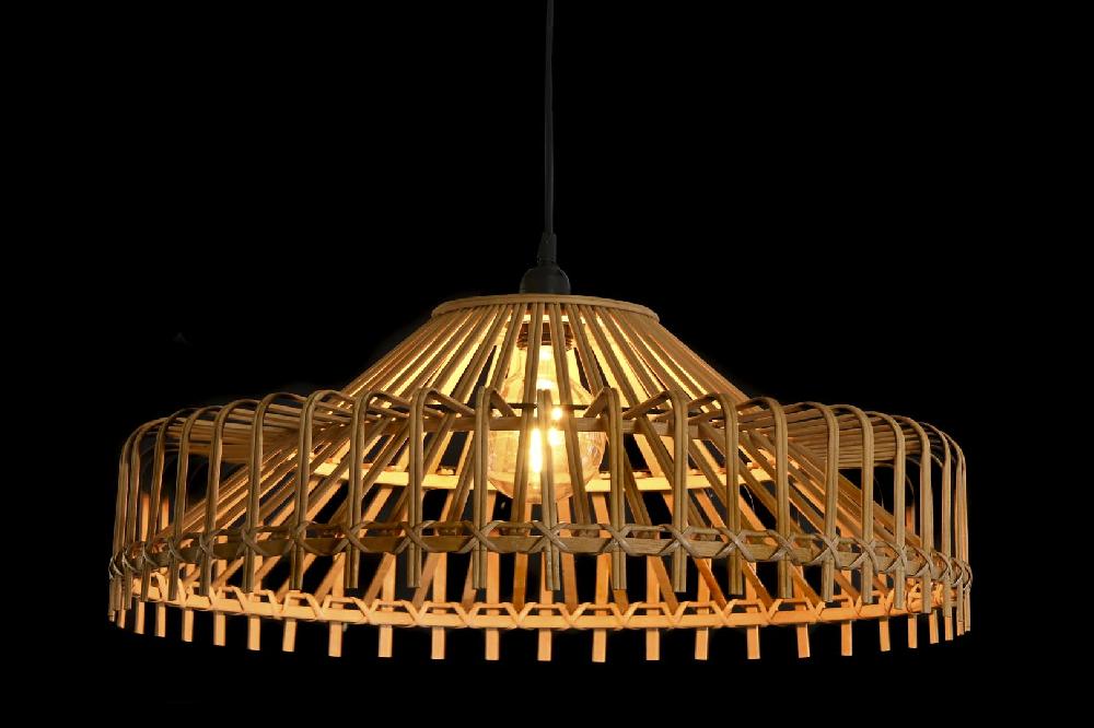 Dekodonia LÁMPARA TECHO BAMBÚ NATURAL