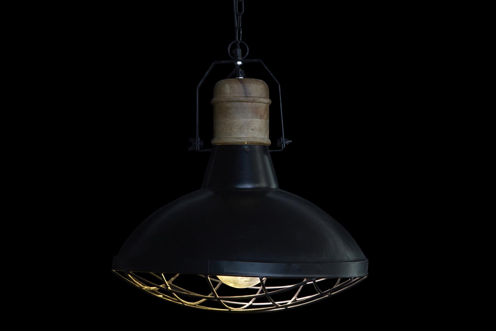 Dekodonia LÁMPARA TECHO HIERRO NEGRO