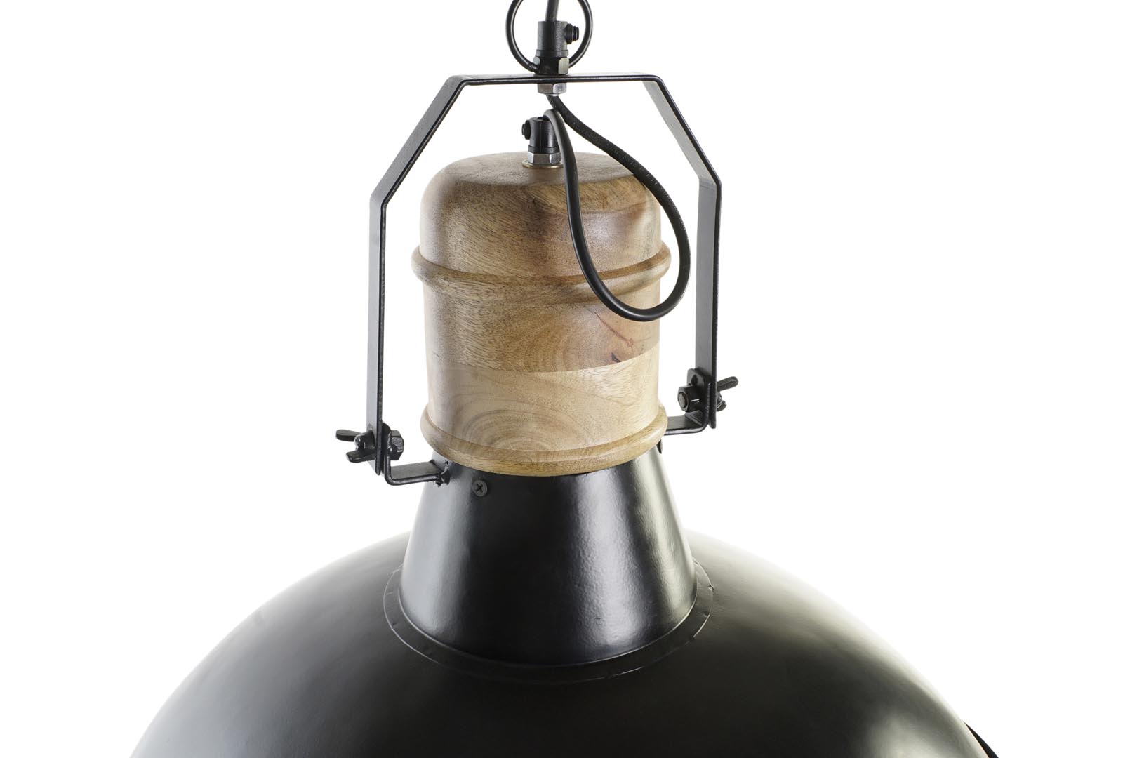 Dekodonia LÁMPARA TECHO HIERRO NEGRO