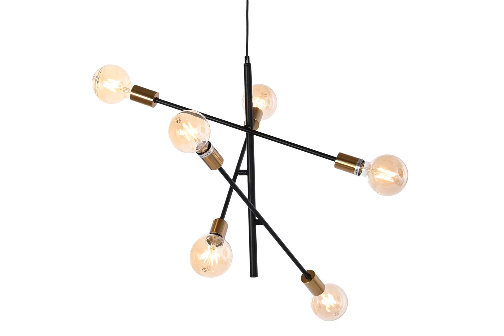 Dekodonia LÁMPARA TECHO METAL NEGRO