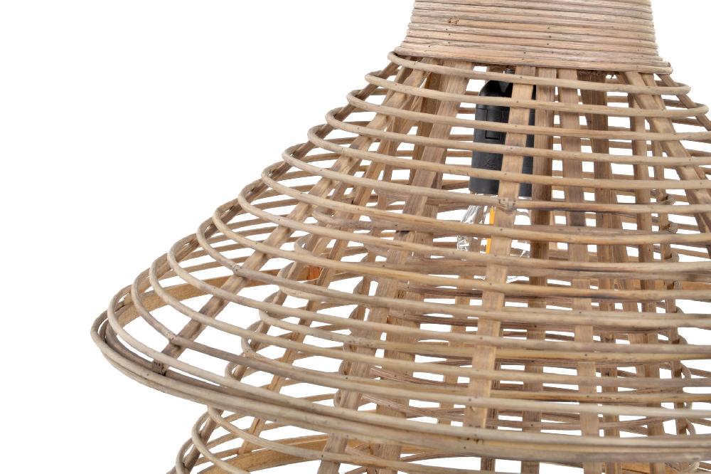 Dekodonia LÁMPARA TECHO RATÁN