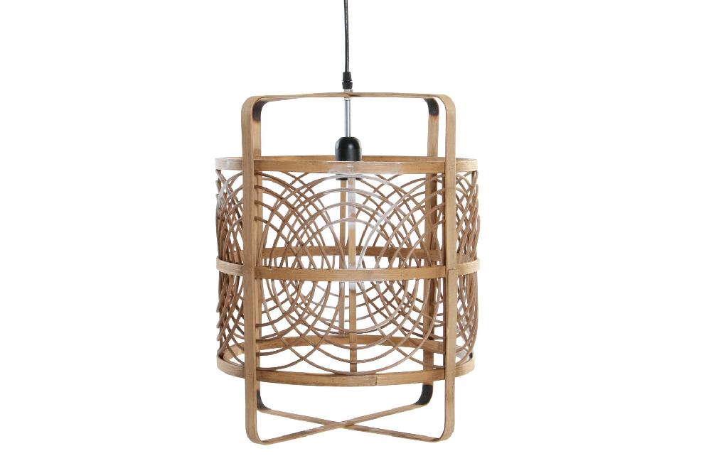 Dekodonia LÁMPARA TECHO RATÁN CESTA