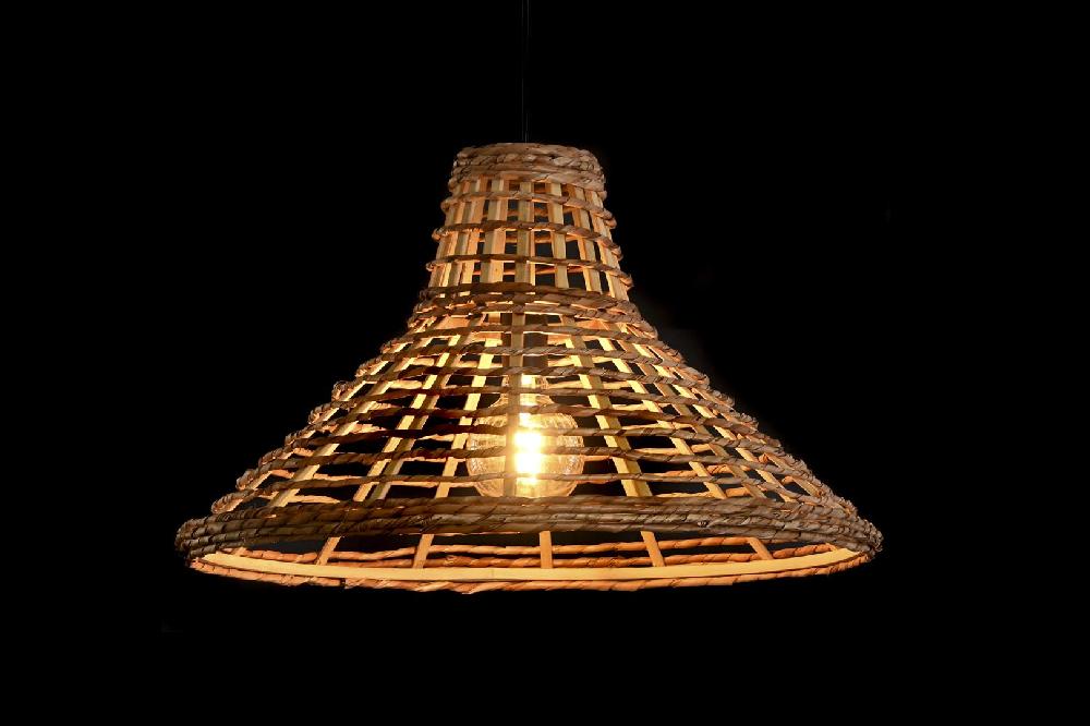 Dekodonia LÁMPARA TECHO RATÁN GRANDE