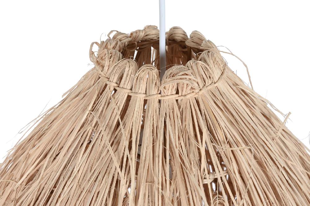 Dekodonia LÁMPARA TECHO RATÁN HECHA A MANO