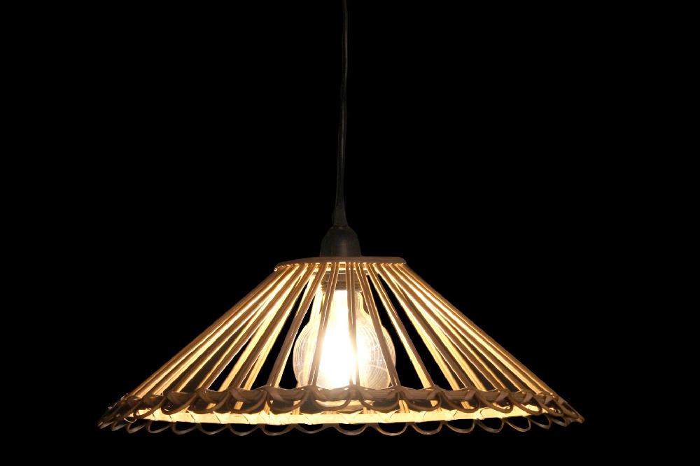 Dekodonia LÁMPARA TECHO RATÁN PEQUEÑA