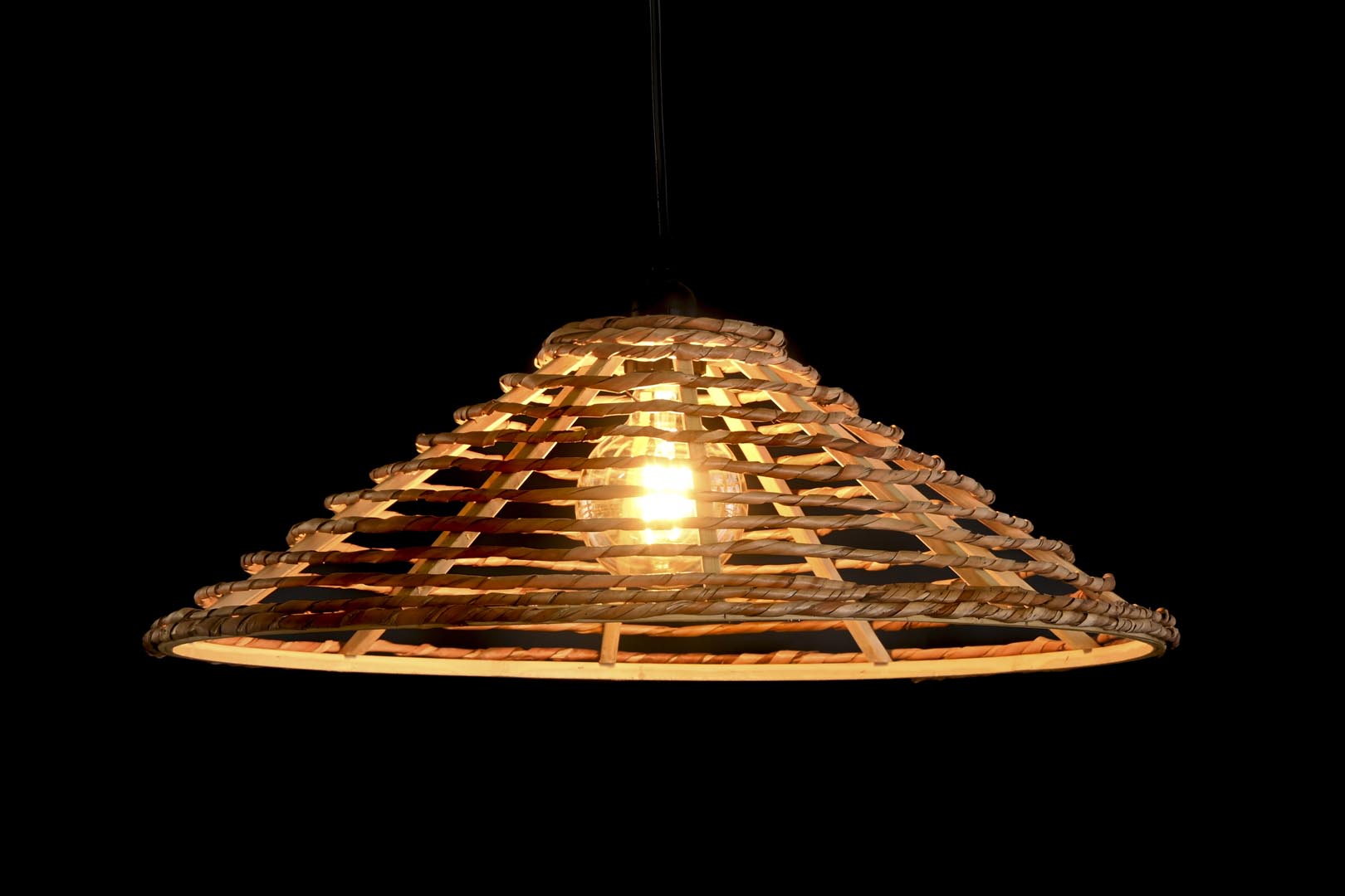 Dekodonia LÁMPARA TECHO RATÁN PEQUEÑA