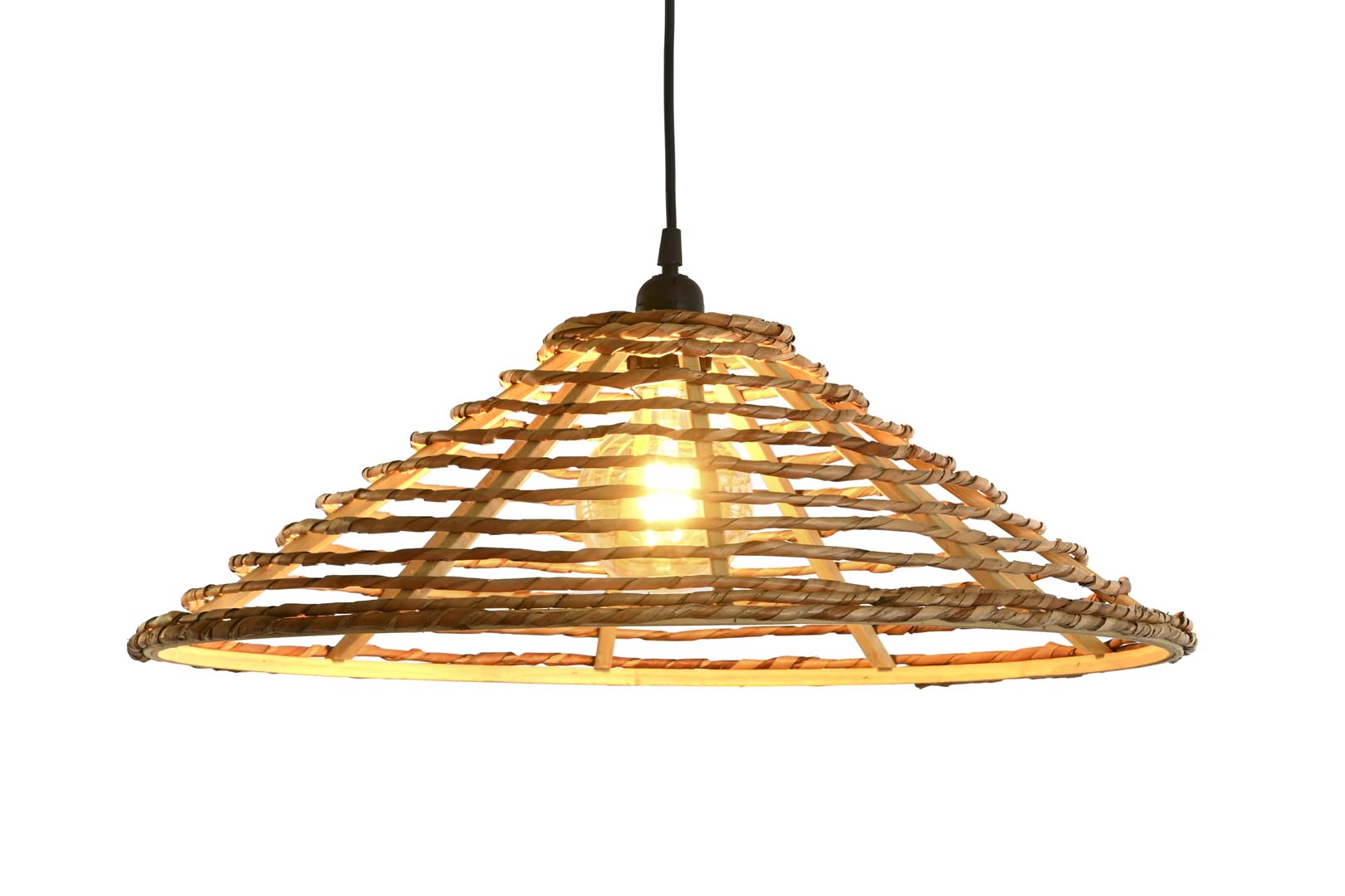 Dekodonia LÁMPARA TECHO RATÁN PEQUEÑA