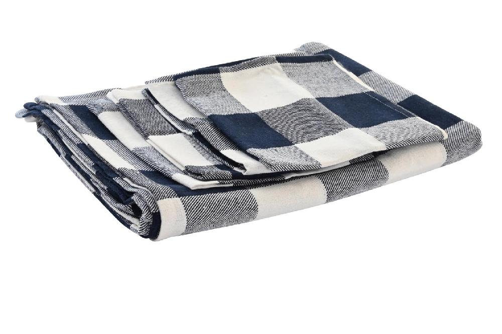Dekodonia MANTEL ALGODÓN CON SERVILLETAS PEQUEÑO