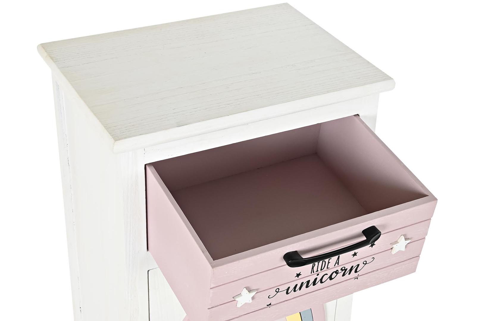 Dekodonia Mesita De Noche Paulownia Blanco