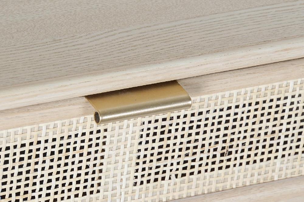 Dekodonia MESITA DE NOCHE PAULOWNIA REJILLA