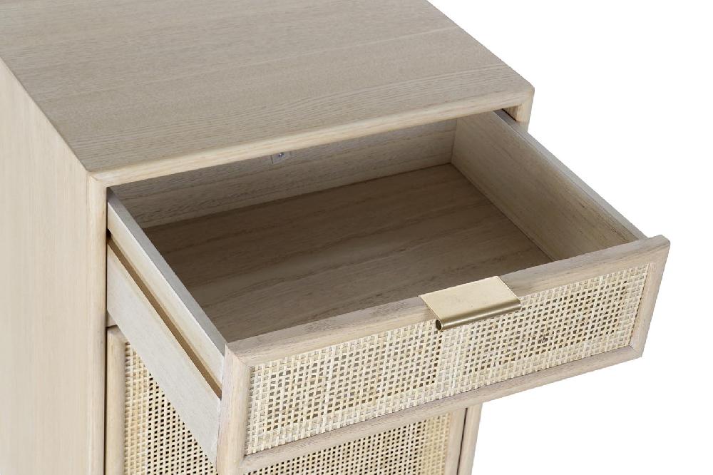 Dekodonia MESITA DE NOCHE PAULOWNIA REJILLA