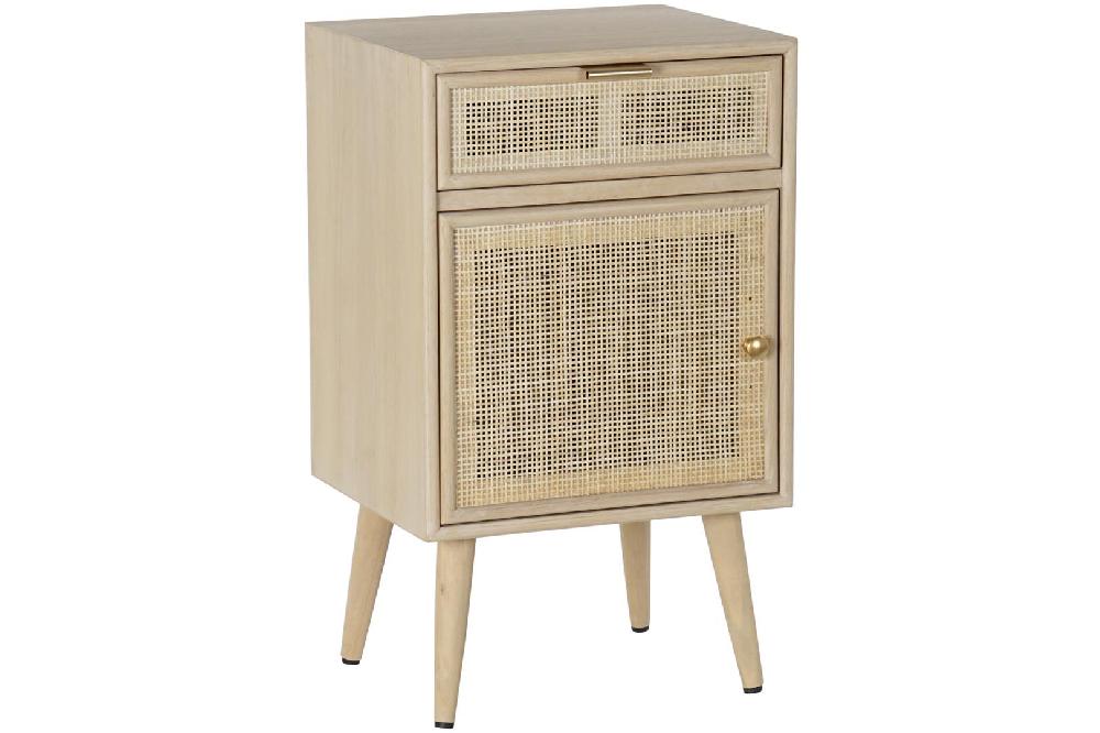 Dekodonia MESITA DE NOCHE PAULOWNIA REJILLA