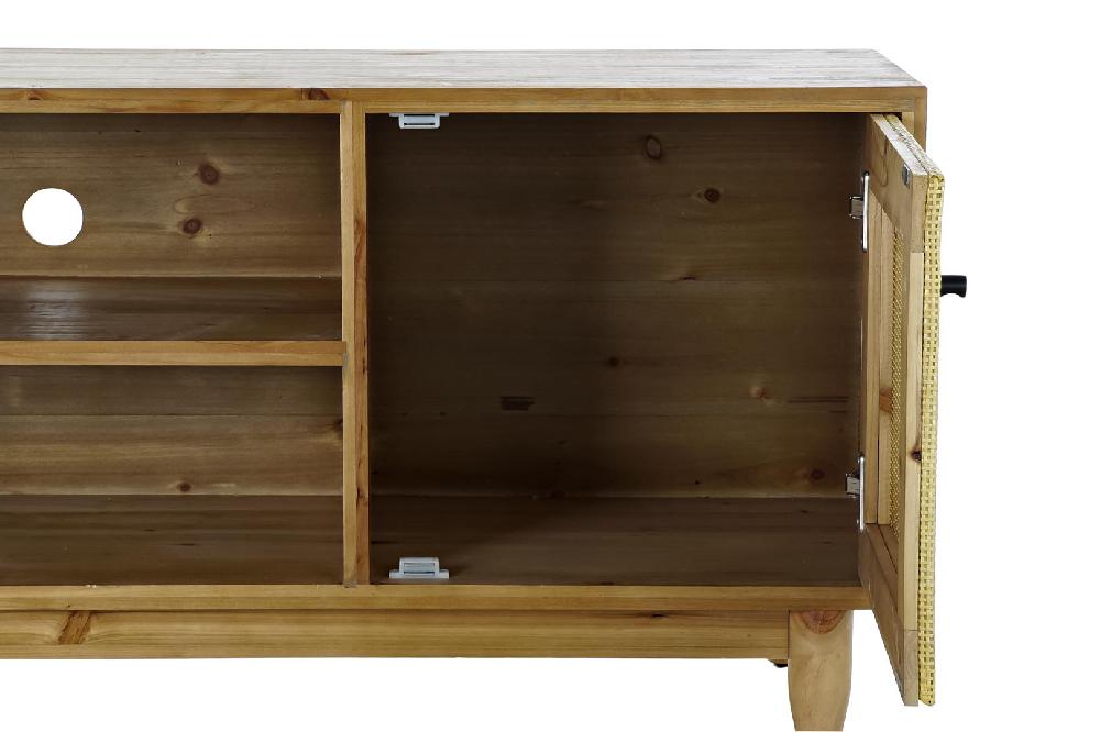 Dekodonia MUEBLE TV ABETO Y RATÁN