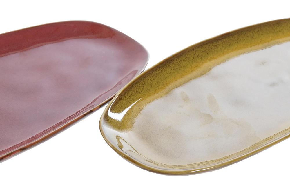 Dekodonia PACK CUATRO BANDEJAS GRES TERRACOTA